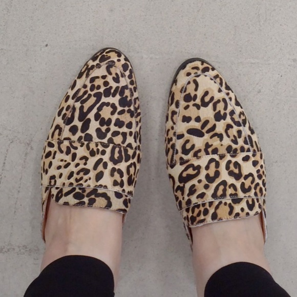 halogen // calf hair leopard mules - Picture 7 of 7
